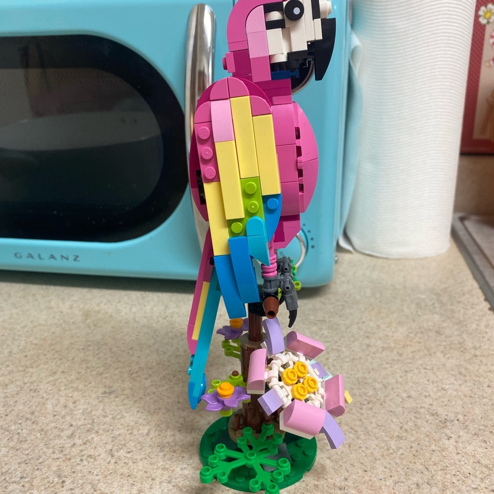 Colorful Parrot Building Set Lego